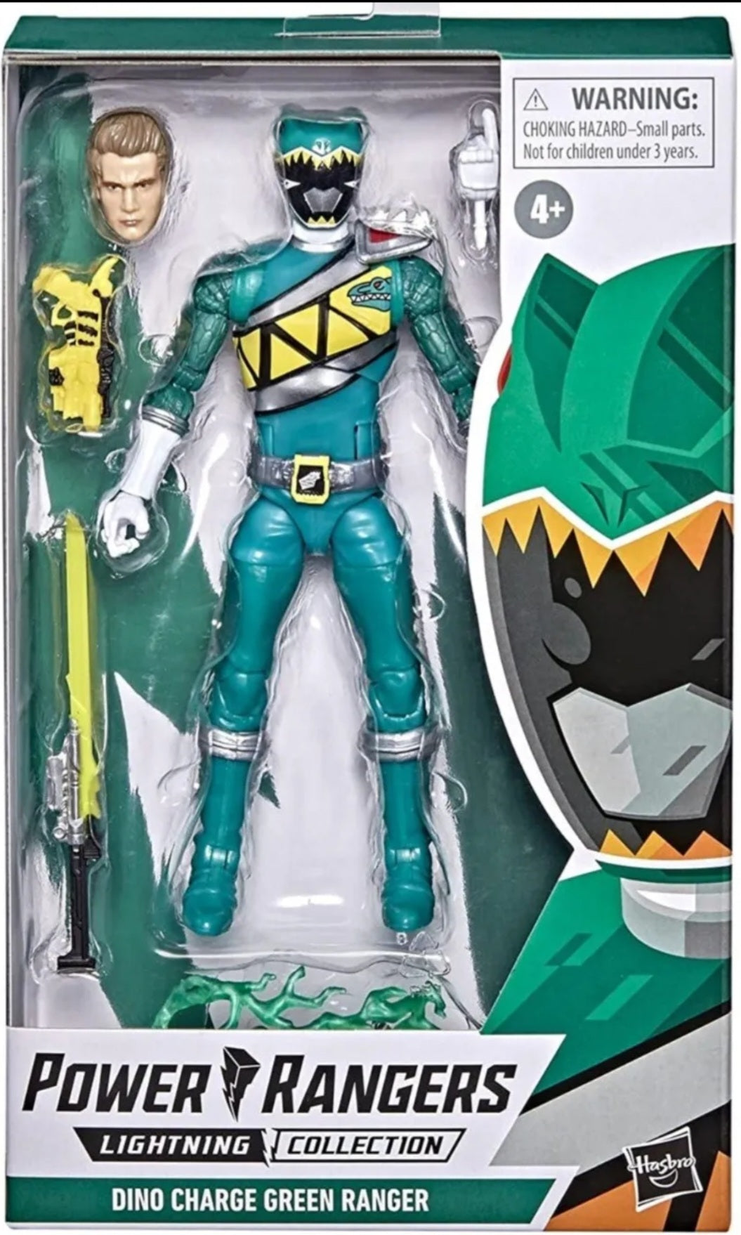 Hasbro Power Rangers Lightning Collection: DINO CHARGE GREEN RANGER 6inch Figure