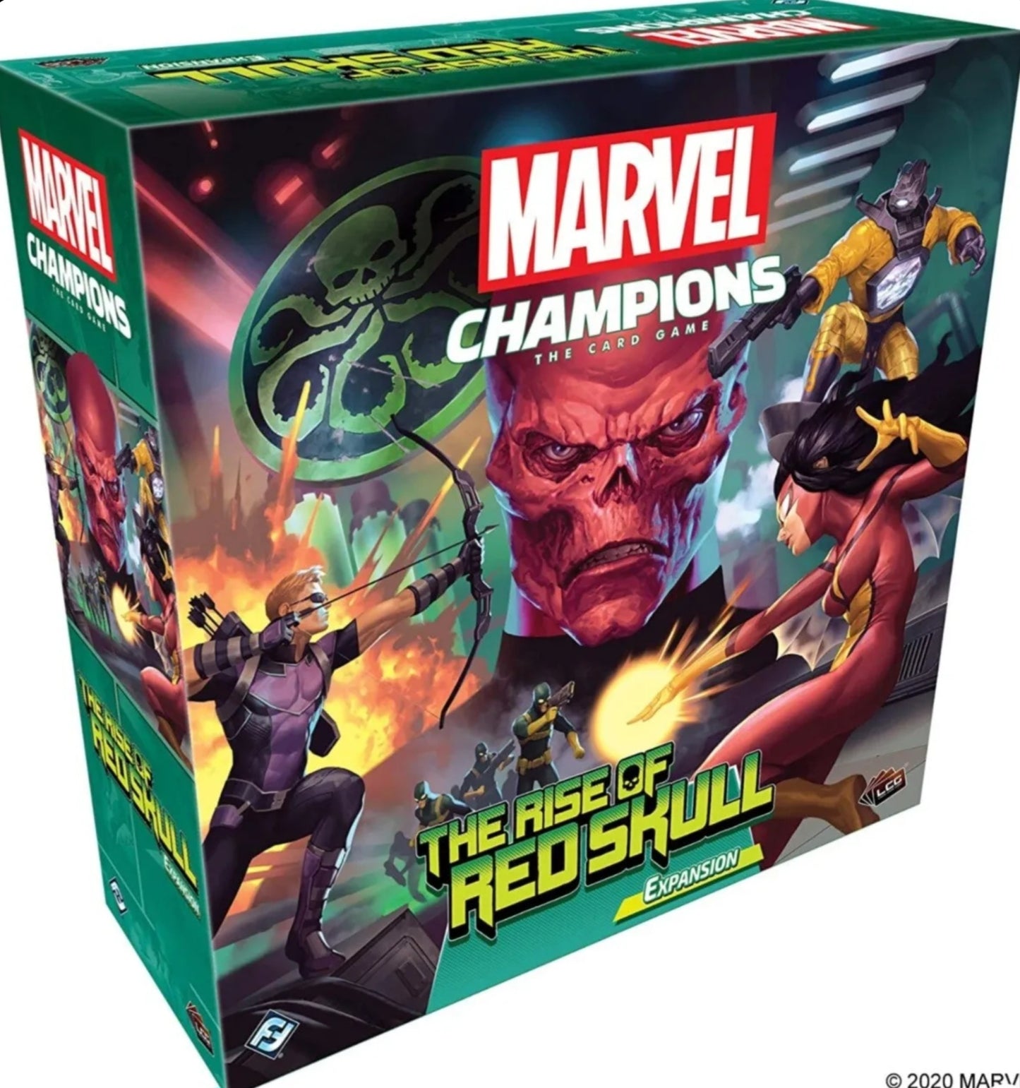 Fantasy Flight Marvel Champions: THE RISE OF RED SKULL Expansion Set