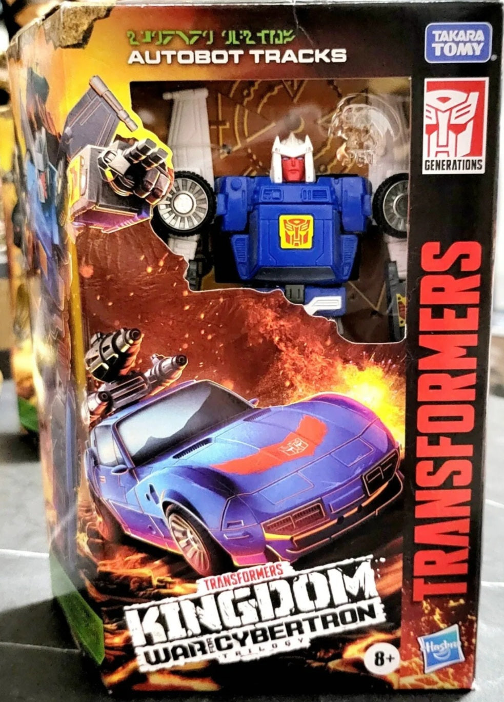 Hasbro Transformers Kingdom War For Cybertron: AUTOBOT TRACKS 6inch Figure