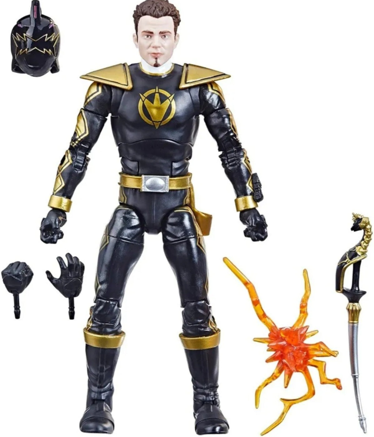 Hasbro Power Rangers Lightning Collection: DINO THUNDER BLACK RANGER 6inch Fig