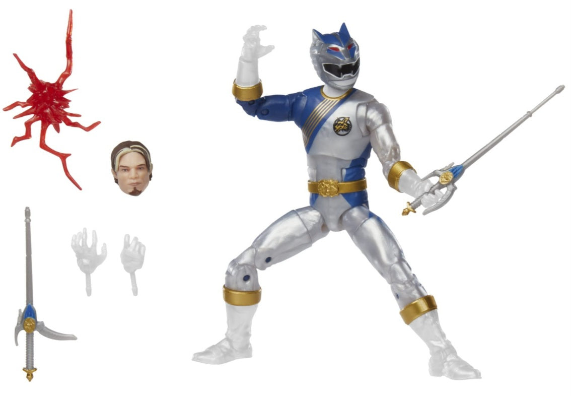 Hasbro Power Rangers Lightning Collection: WILD FORCE LUNAR WOLF RANGER 6inch