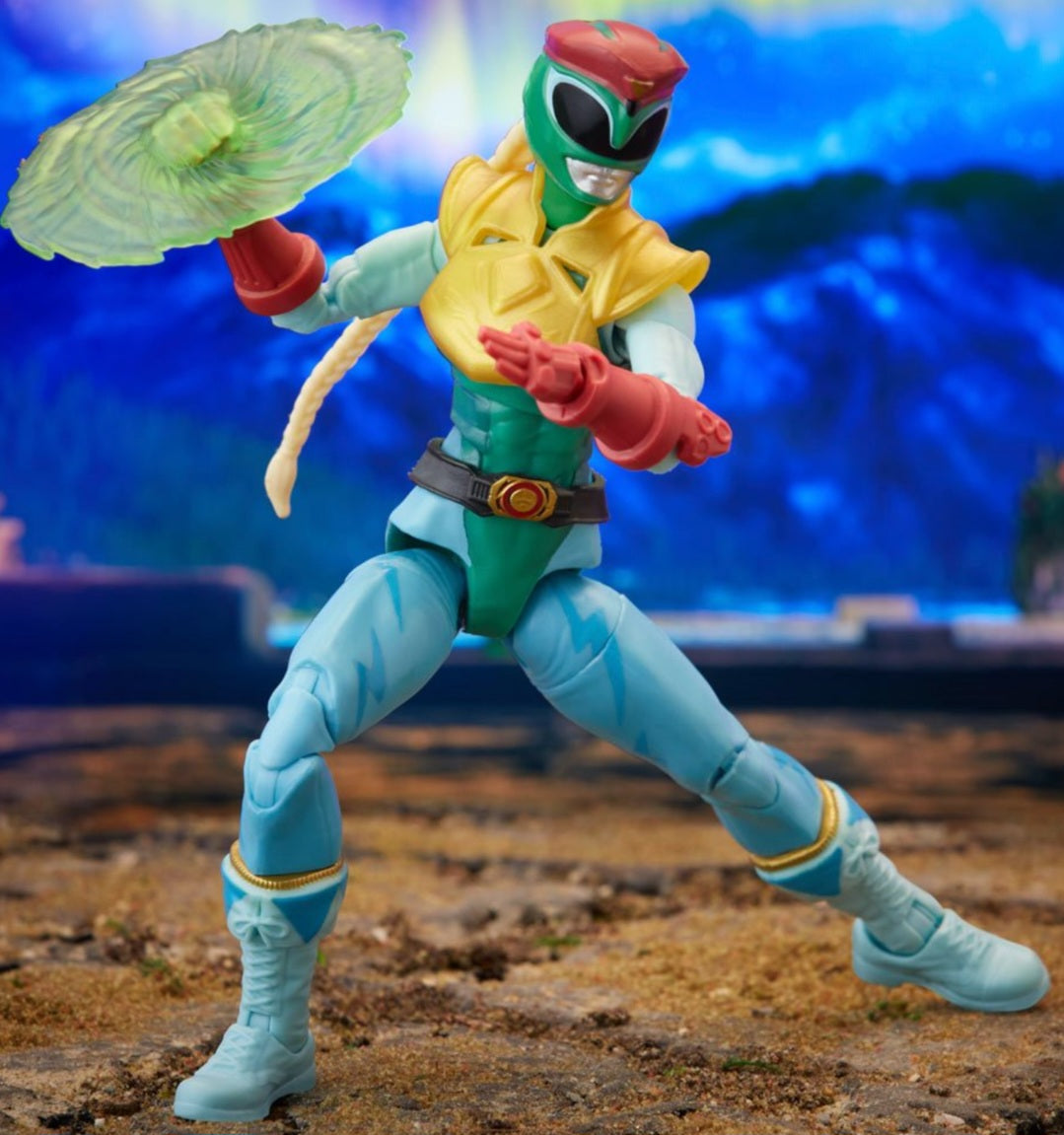 Hasbro Power Rangers Street Fighter: MORPHED CAMMY STINGING CRANE RANGER 6in