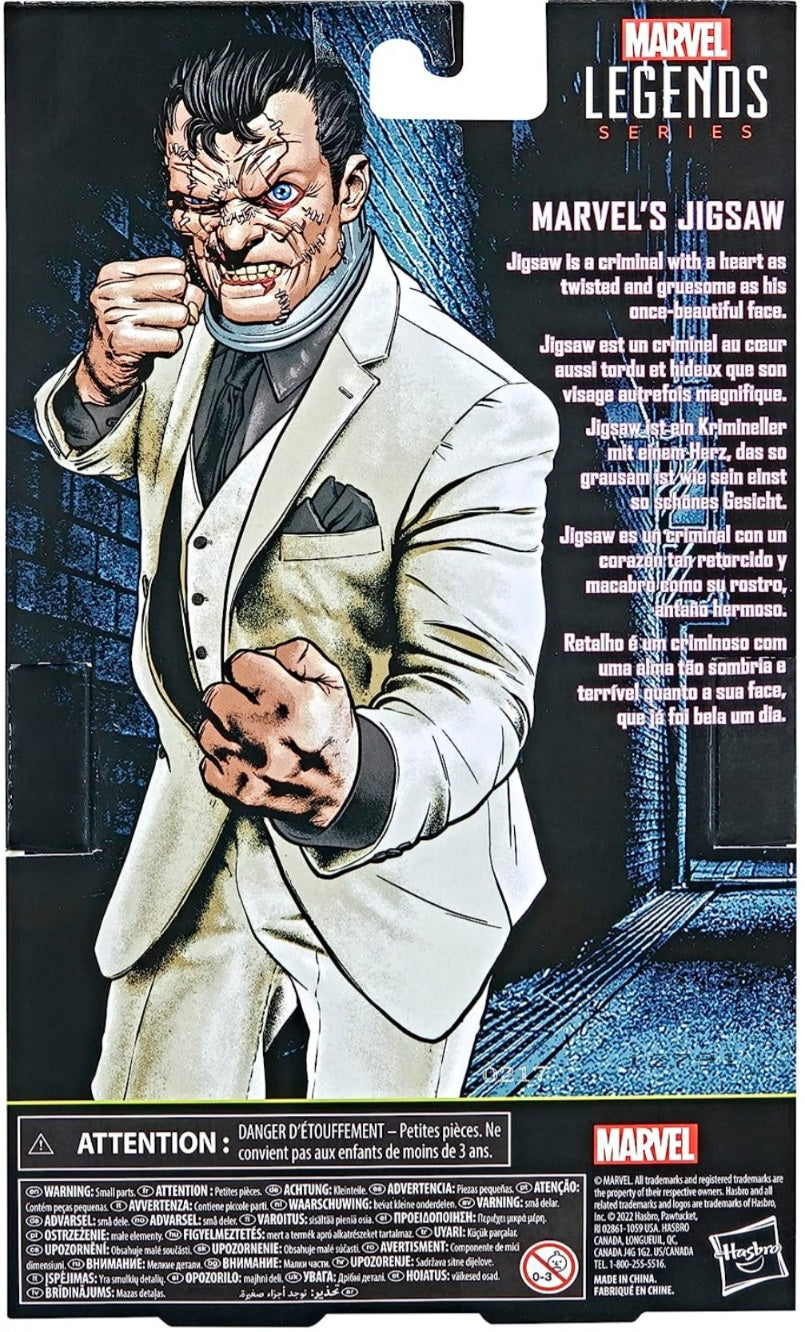 Hasbro Marvel Legends Walgreens Exclusive: JIGSAW 6inch Action Figure