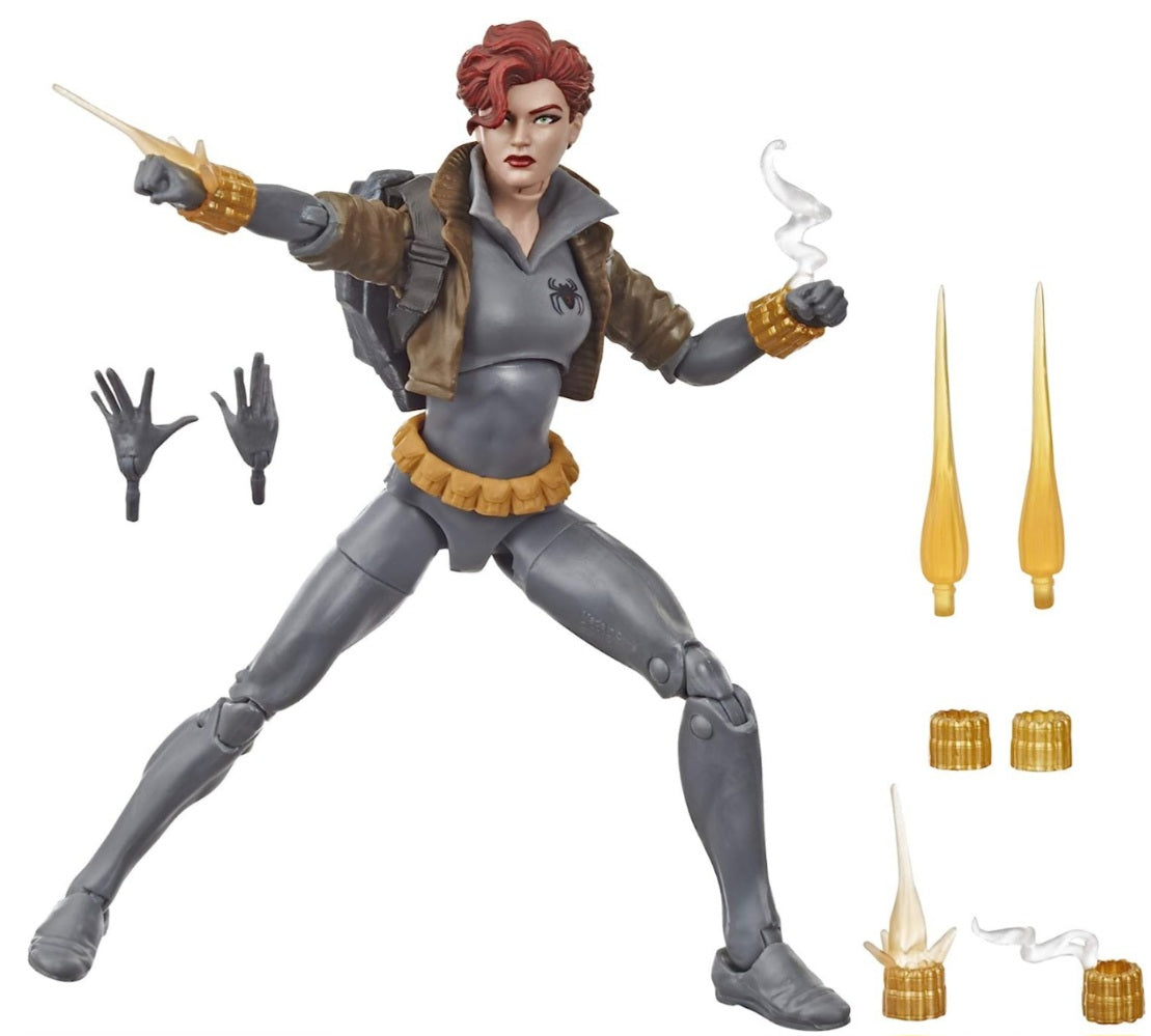 Hasbro Marvel Legends Walmart Exclusive: BLACK WIDOW 6inch Action Figure