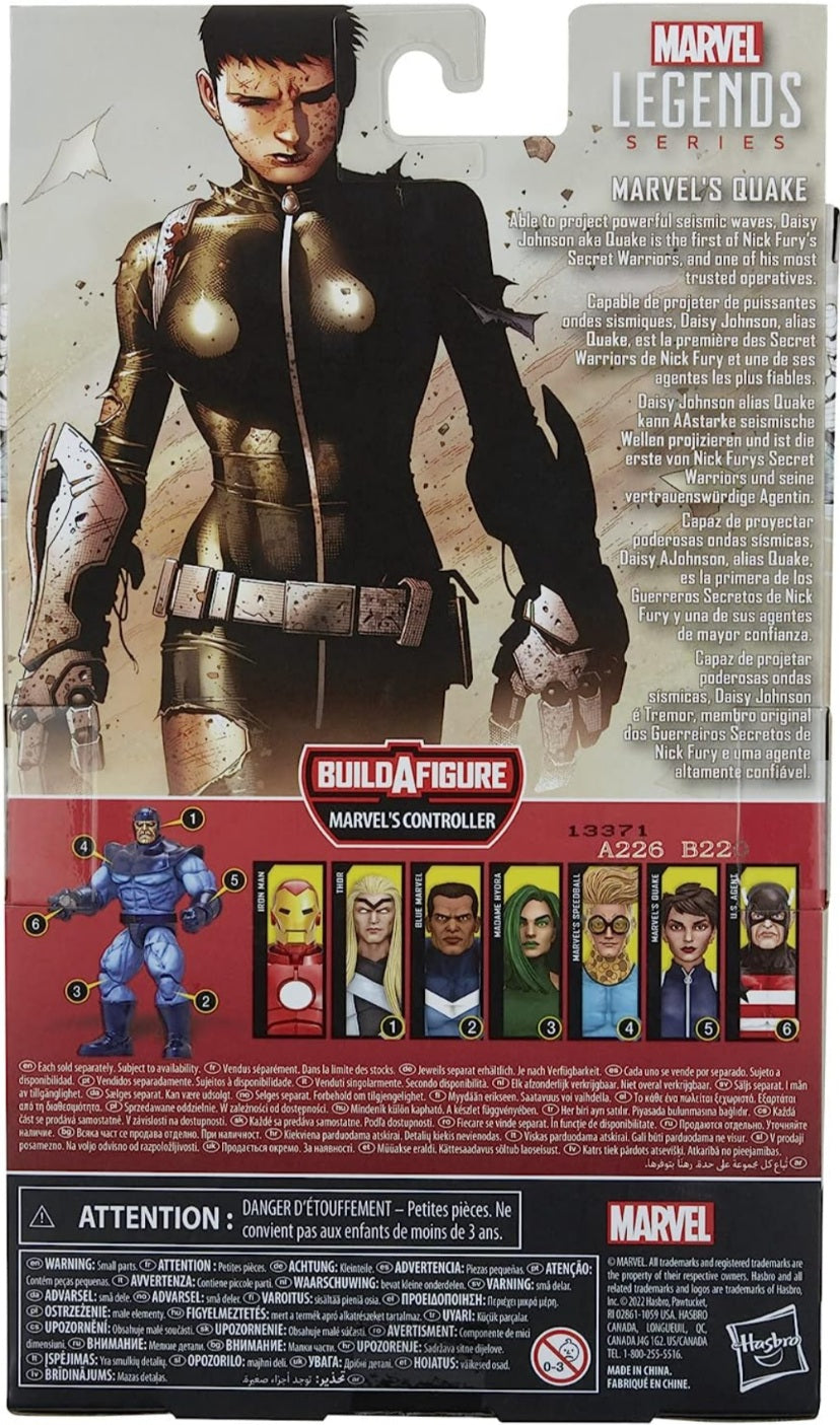 Hasbro Marvel Legends Controller Wave: QUAKE 6inch Action Figure