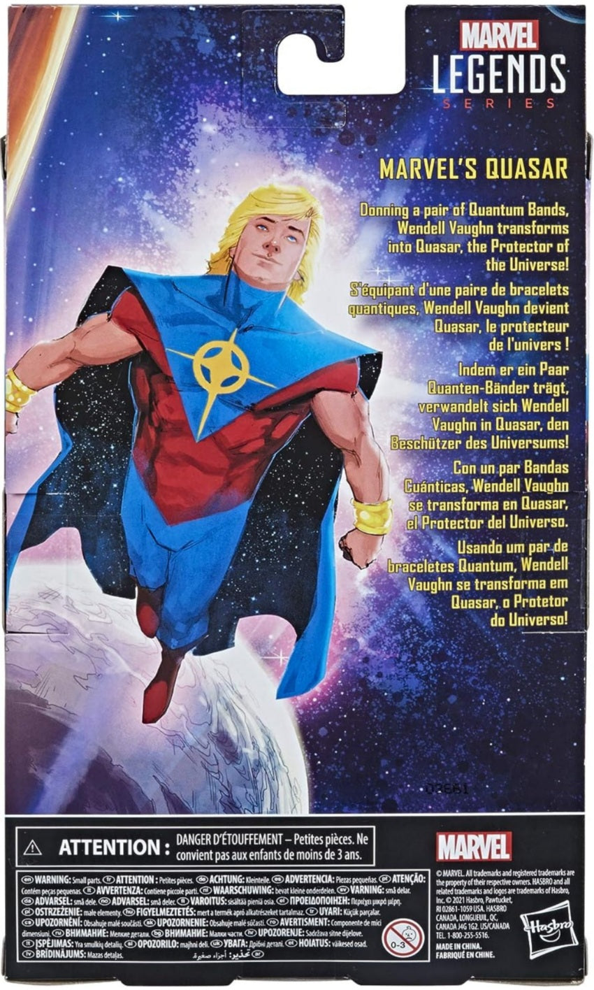 Hasbro Marvel Legends Walgreens Exclusive: QUASAR 6inch Action Figure