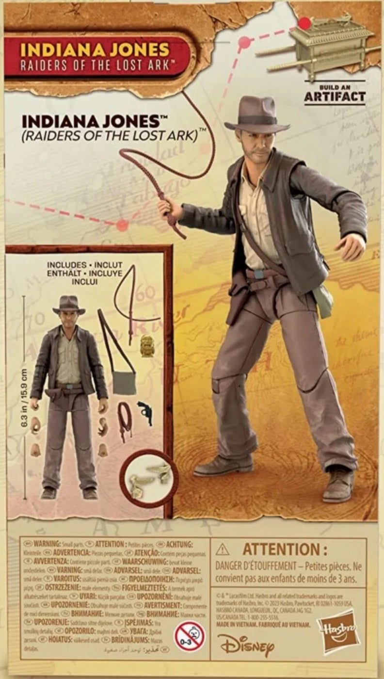 Hasbro Indiana Jones Adventure Series: INDIANA JONES 6inch Action Figure