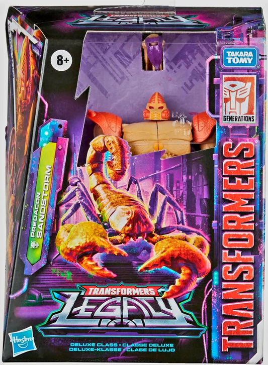 Hasbro Transformers Legacy: PREDACON SANDSTORM Action Figure