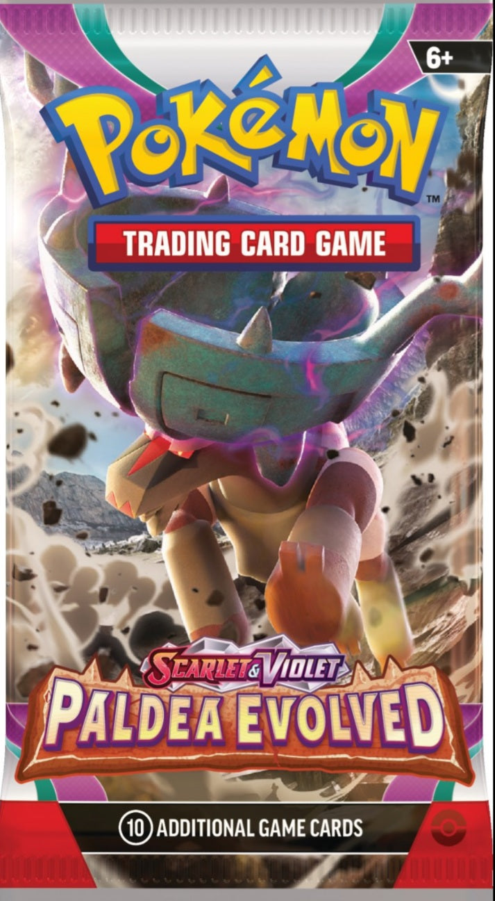 Pokémon TCG Booster Pack: PALDEA EVOLVED - 10 Cards Per Pack