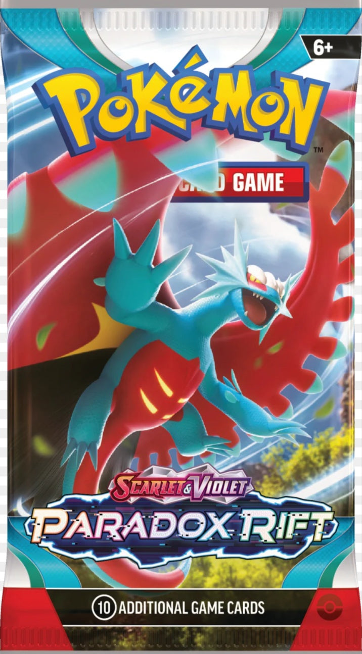 Pokémon TCG Booster Pack: PARADOX RIFT - 10 Cards Per Pack
