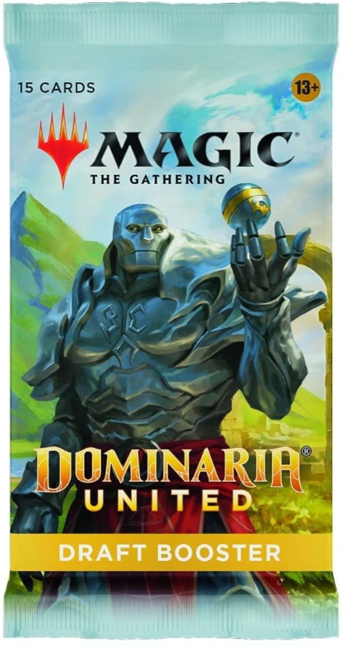 Magic the Gathering Booster: DOMINARIA UNITED DRAFT BOOSTER - 15 Cards Per Pack