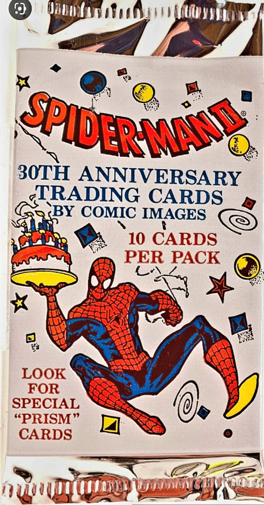 Comic Images Marvel Trading Cards: Spider-Man II 30TH ANNIVERSARY - 10 Per Pack