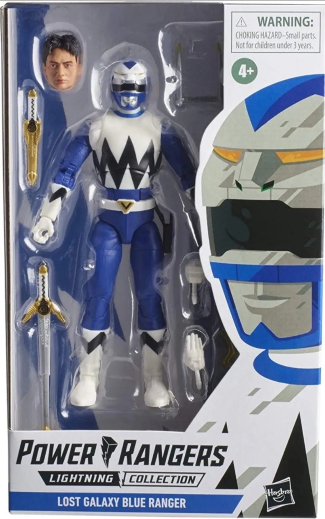 Hasbro Power Rangers Lightning Collection: LOST GALAXY BLUE RANGER 6inch Figure