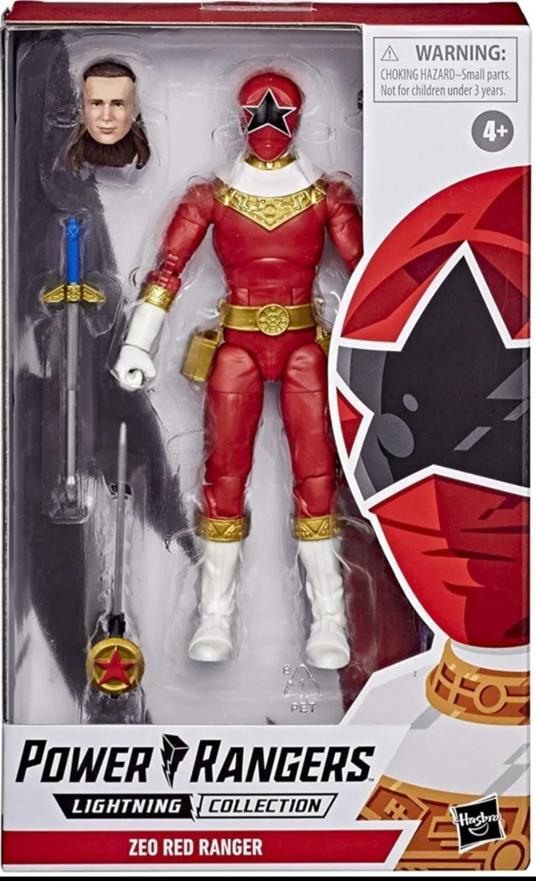 Hasbro MMPR Lightning Collection: ZEO RED RANGER 6in Figure