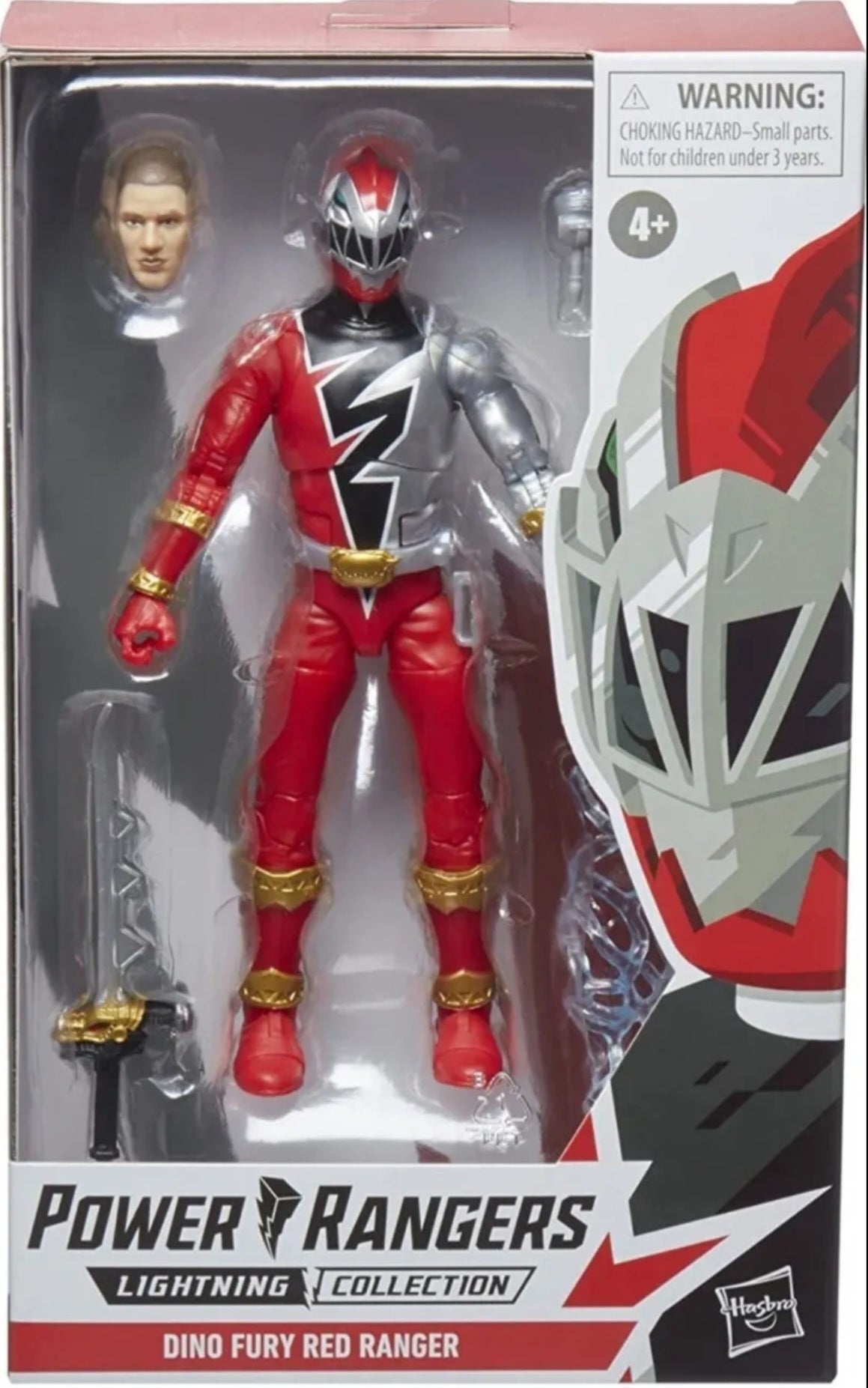 Hasbro Power Rangers Lightning Collection: DINO FURY RED RANGER 6inch Figure