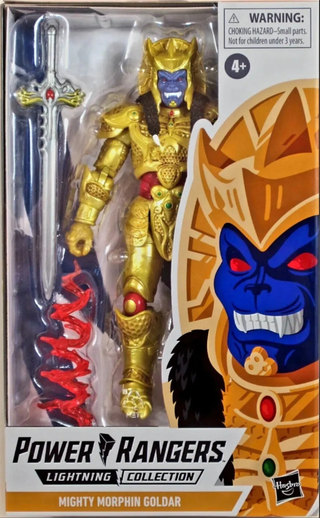 Hasbro Power Rangers Lightning Collection: GOLDAR 6inch Figure