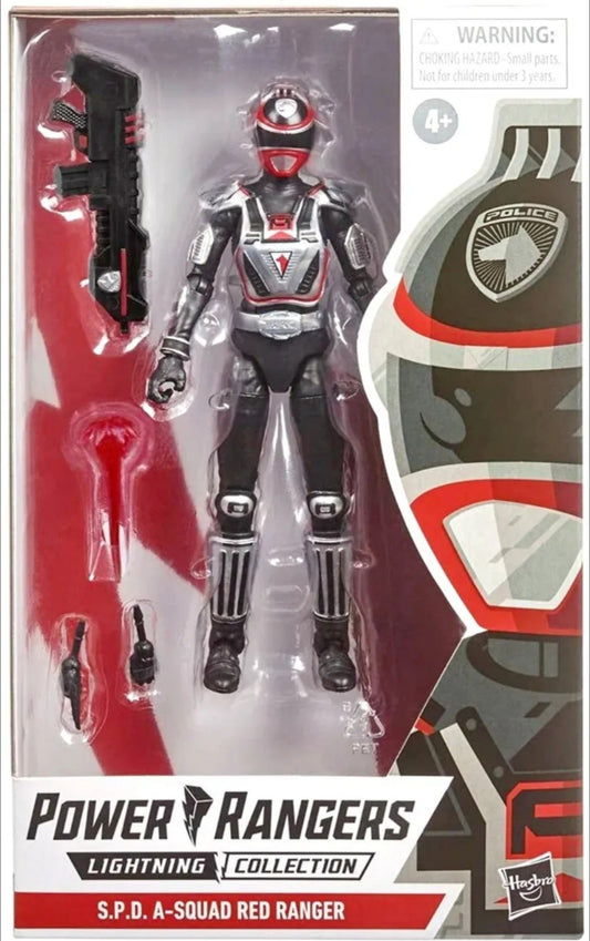 Hasbro Power Rangers Lightning Collection: SPD A-SQUAD RED RANGER 6inch Figure