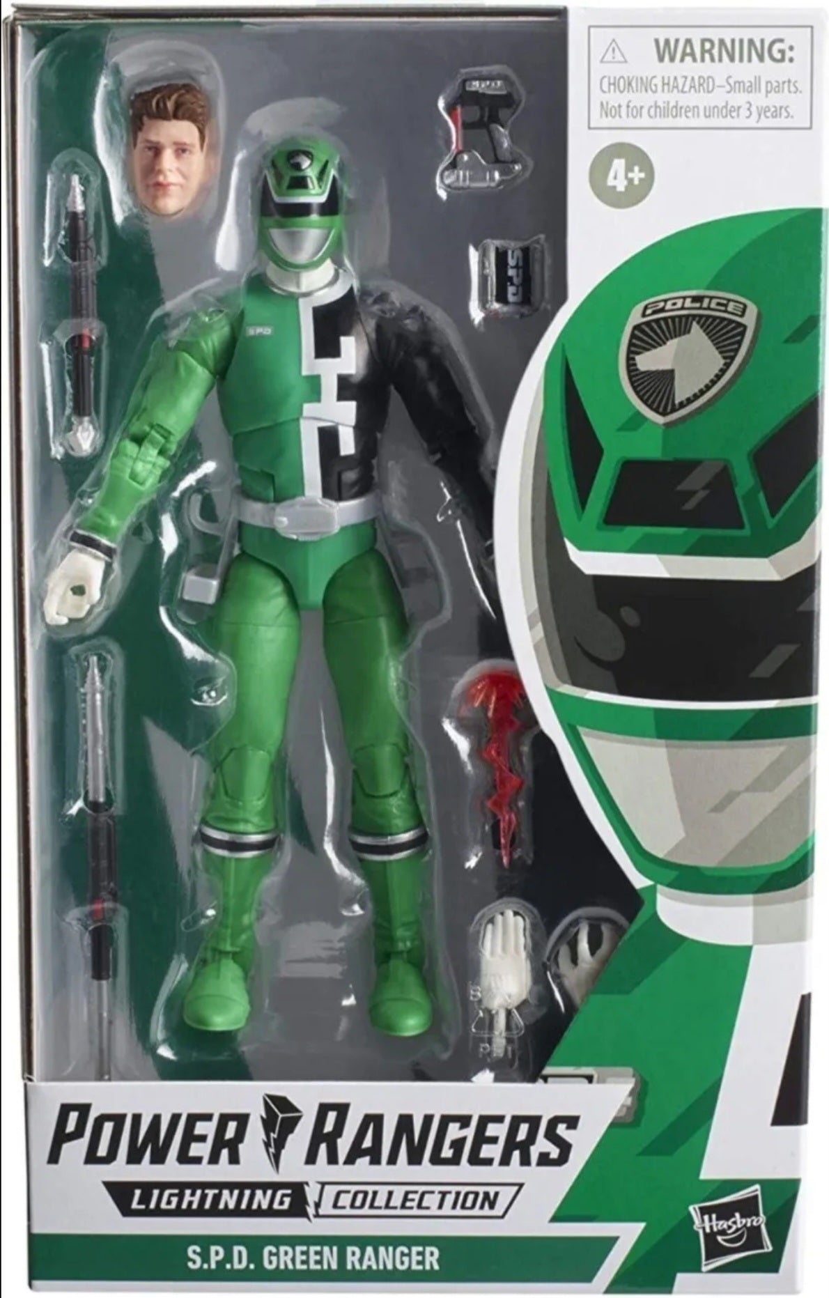 Hasbro Power Rangers Lightning Collection: S.P.D. GREEN RANGER 6inch Figure
