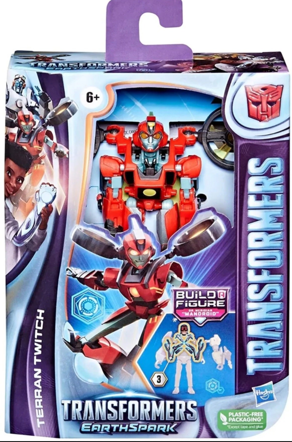 Hasbro Transformers Earth Spark: TWITCH 6inch Action Figure