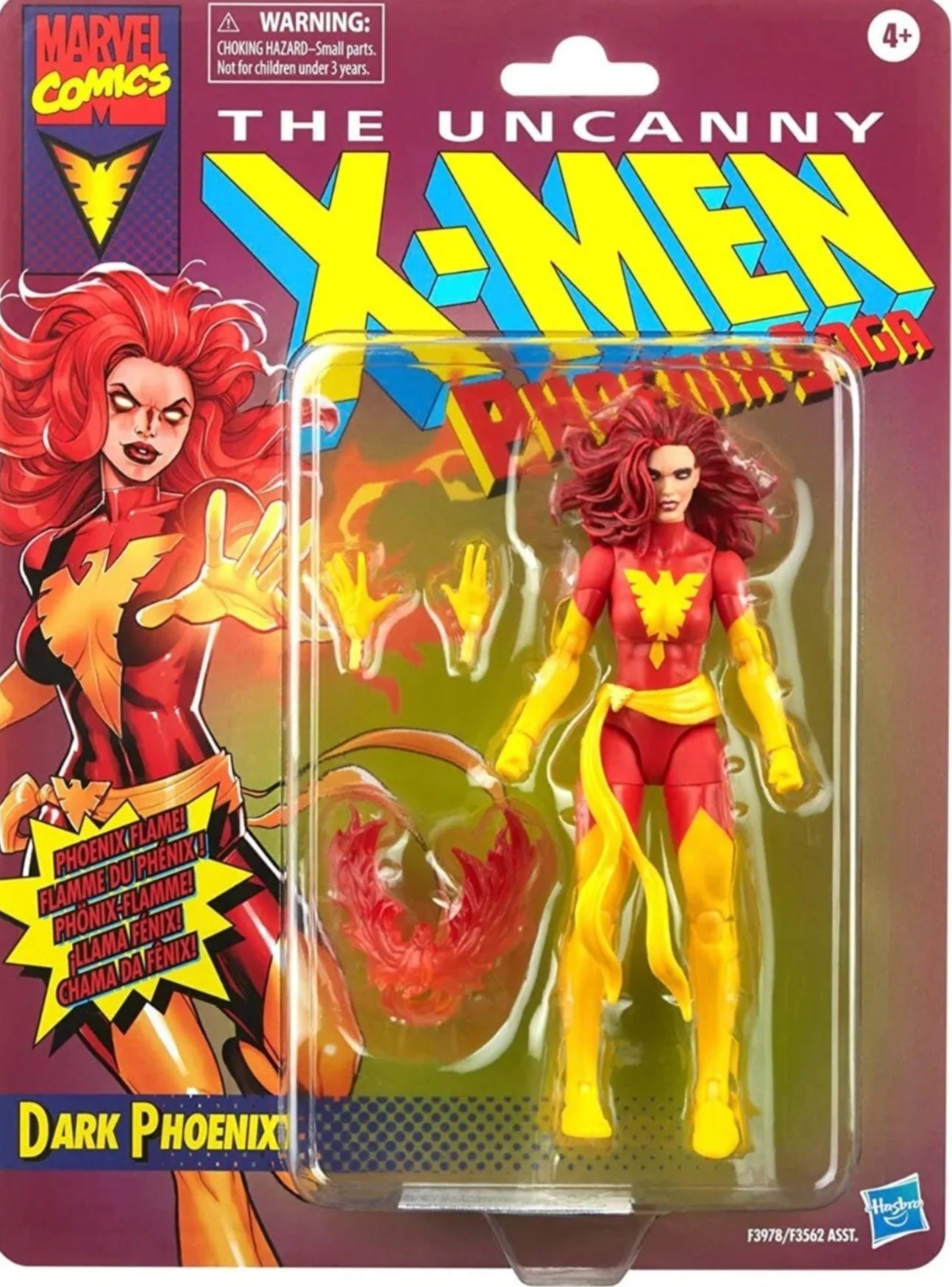 Hasbro Marvel Legends X-Men Retro: DARK PHEONIX 6inch Action Figure