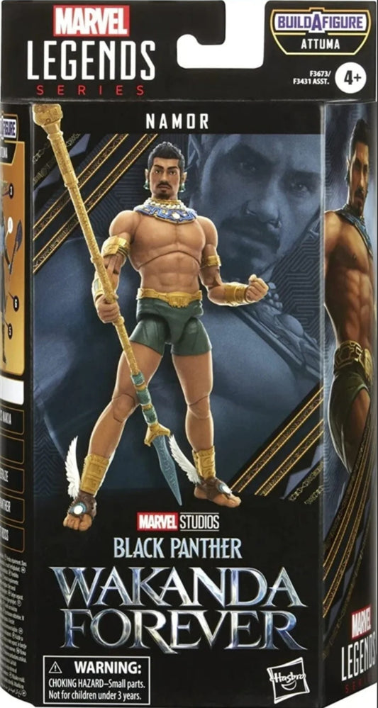 Hasbro Marvel Legends Attuma Wave: NAMOR 6inch Action Figure