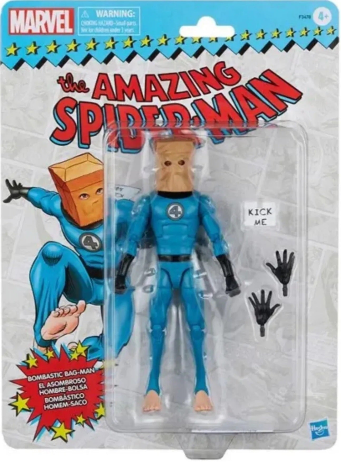 Hasbro Marvel Legends Target Exclusive: BOMBASTIC BAG-MAN 6inch Action Figure