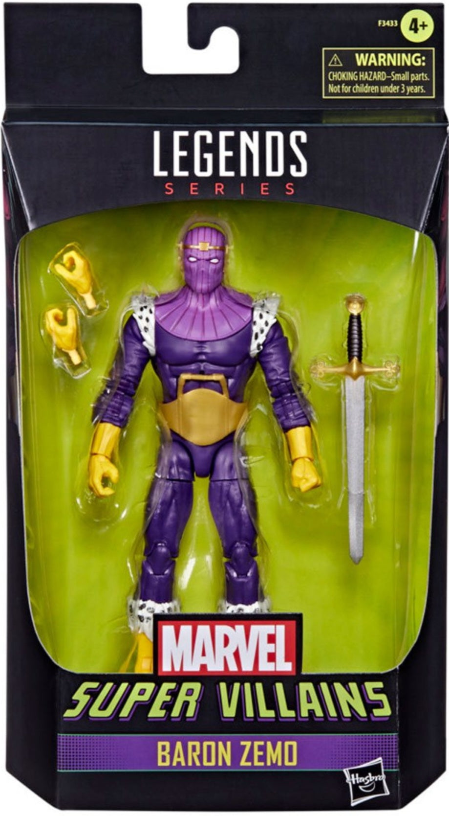 Hasbro Marvel Legends Walgreens Exclusive: BARON ZEMO 6inch Action Figure