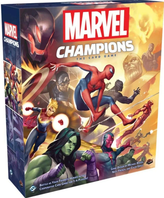 Fantasy Flight Marvel Champions: CORE SET - BASE GAME - 5 Heroes/3 Villians