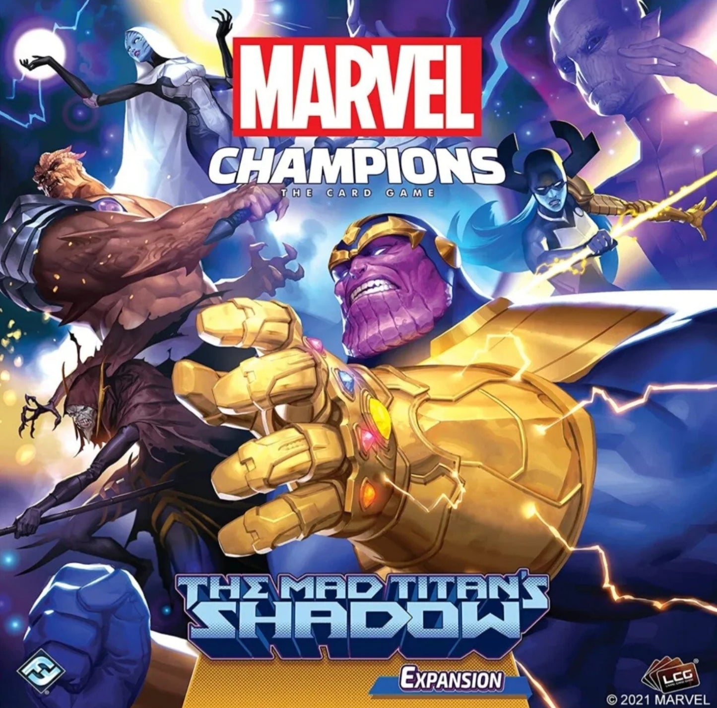 Fantasy Flight Marvel Champions: THE MAD TITAN'S SHADOW Expansion Set