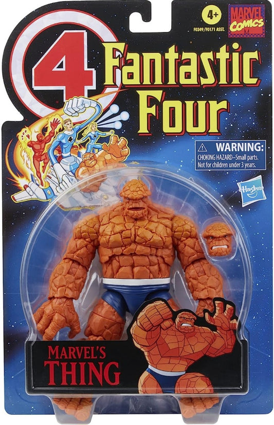 Hasbro Marvel Legends Retro: THING 6 inch Action Figure