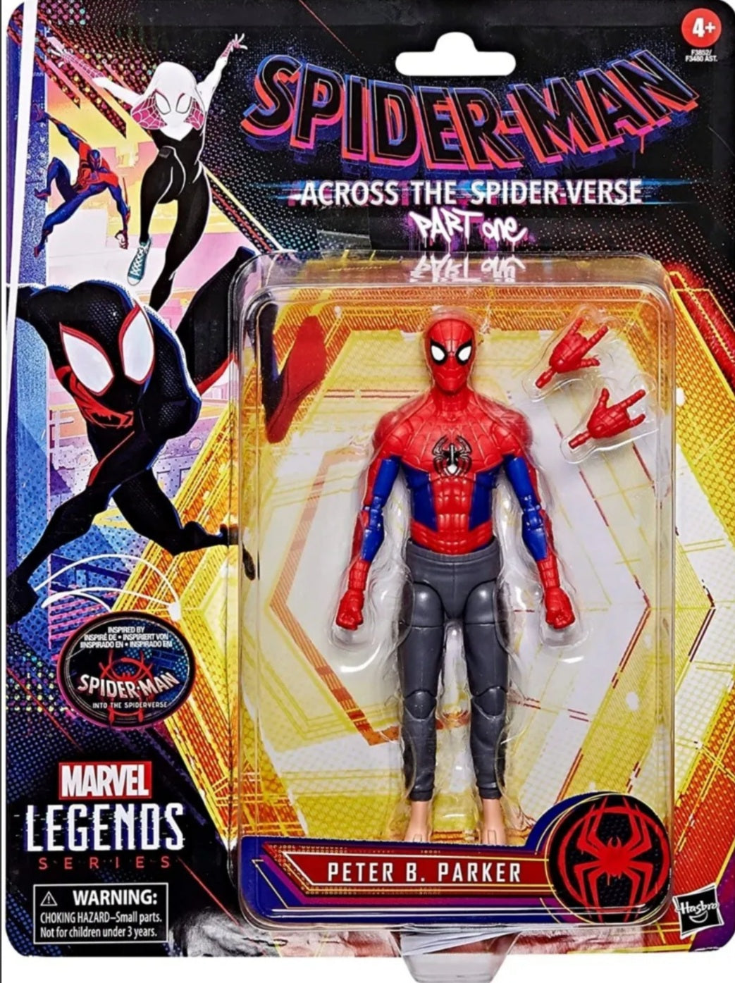 Hasbro Marvel Legends Across the Spiderverse: PETER B. PARKER 6inch Figure
