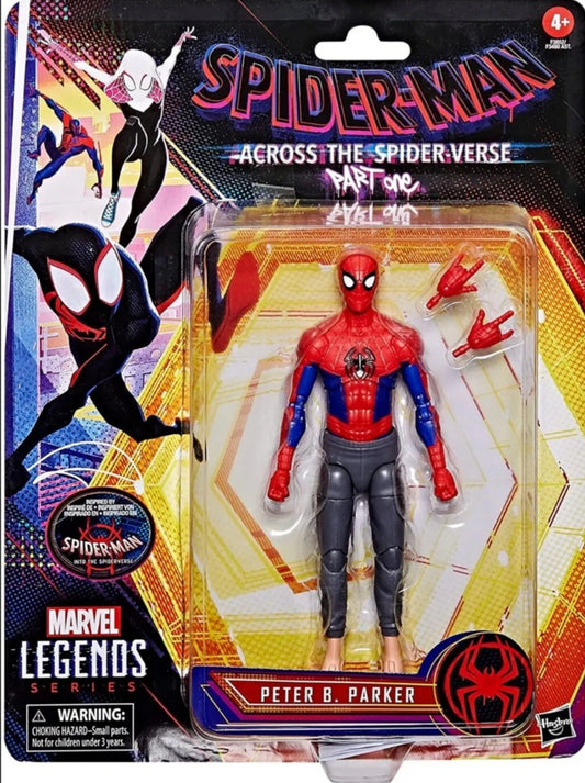 Hasbro Marvel Legends Across the Spiderverse: PETER B. PARKER 6inch Figure