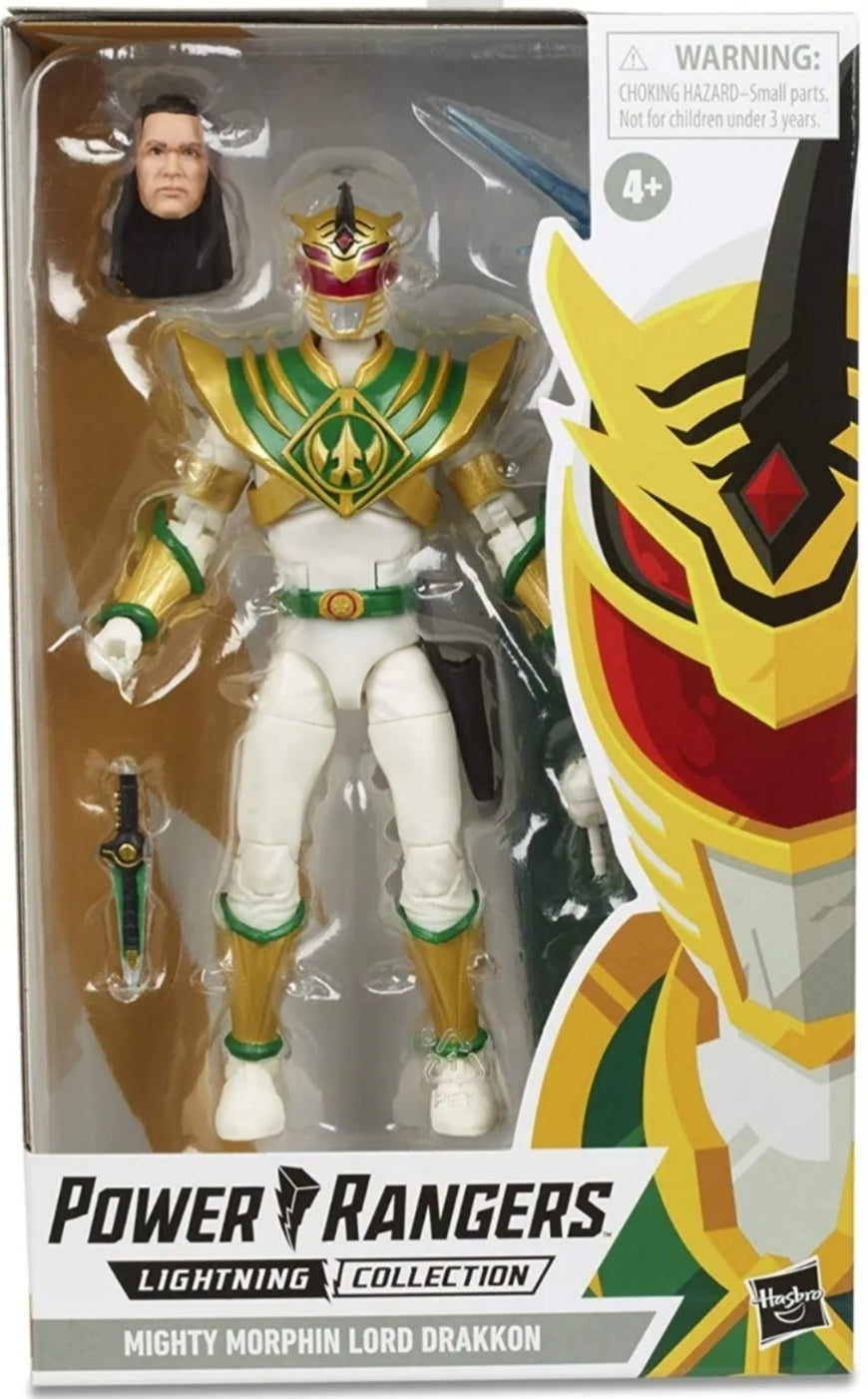 Hasbro MMPR Lightning Collection: MIGHTY MORPHIN LORD DRAKKON 6inch Figure