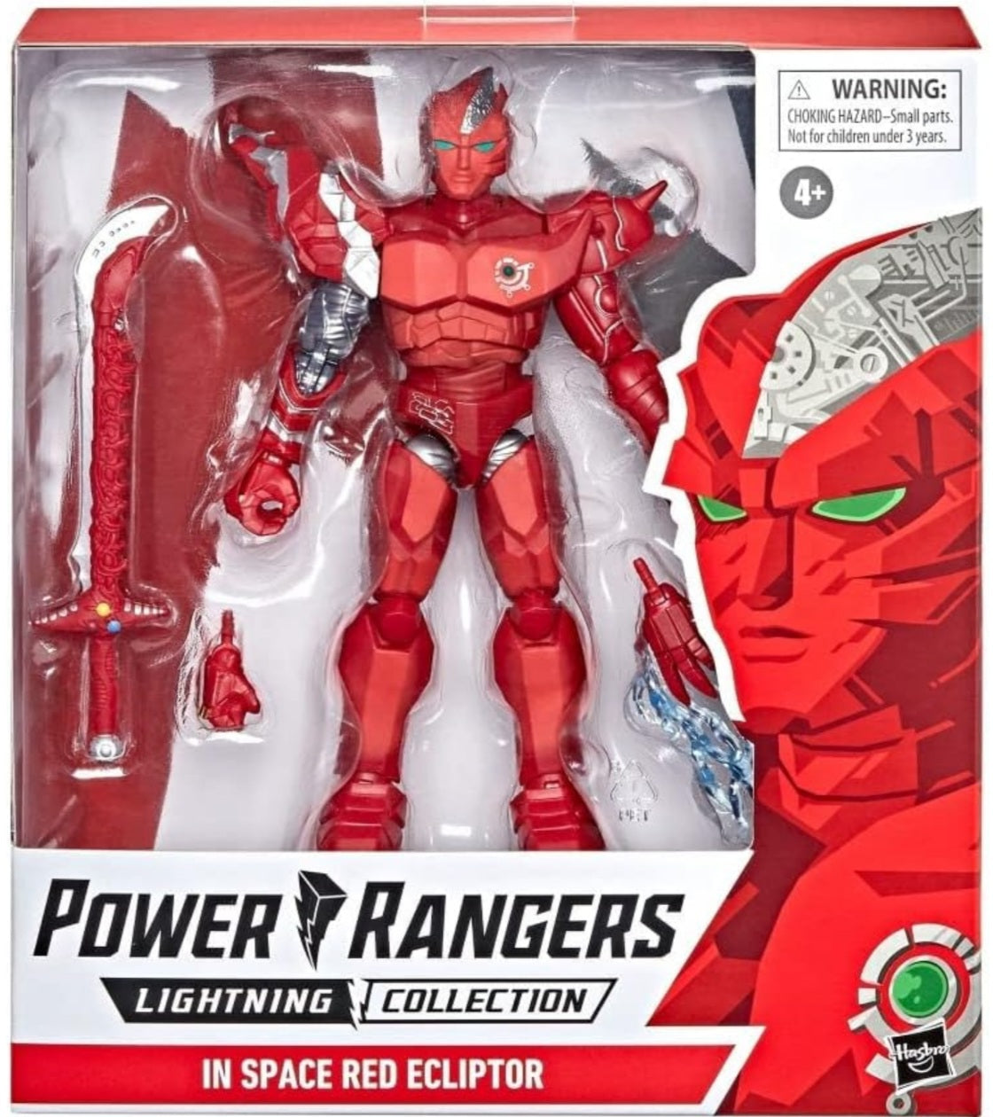 Hasbro Power Rangers Lightning Collection: IN SPACE RED ECLIPTOR 6inch Figure