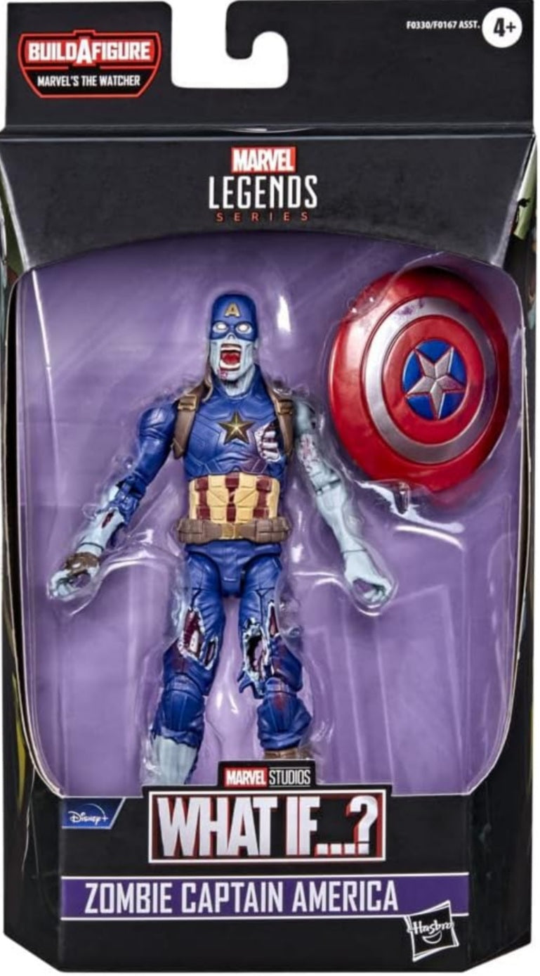 Hasbro Marvel Legends Konshu Wave: ZOMBIE CAPTAIN AMERICA 6inch Action Figure