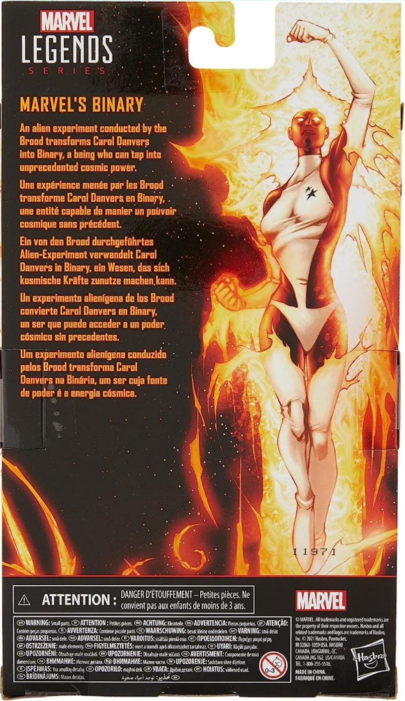 Hasbro Marvel Legends Walgreens Exclusive: BINARY 6inch Action Figure