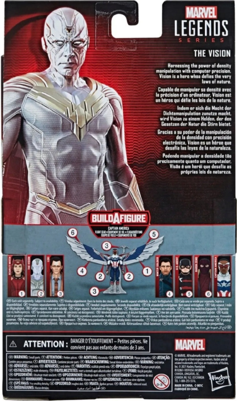 Hasbro Marvel Legends Retro: THE VISION 6inch Action Figure