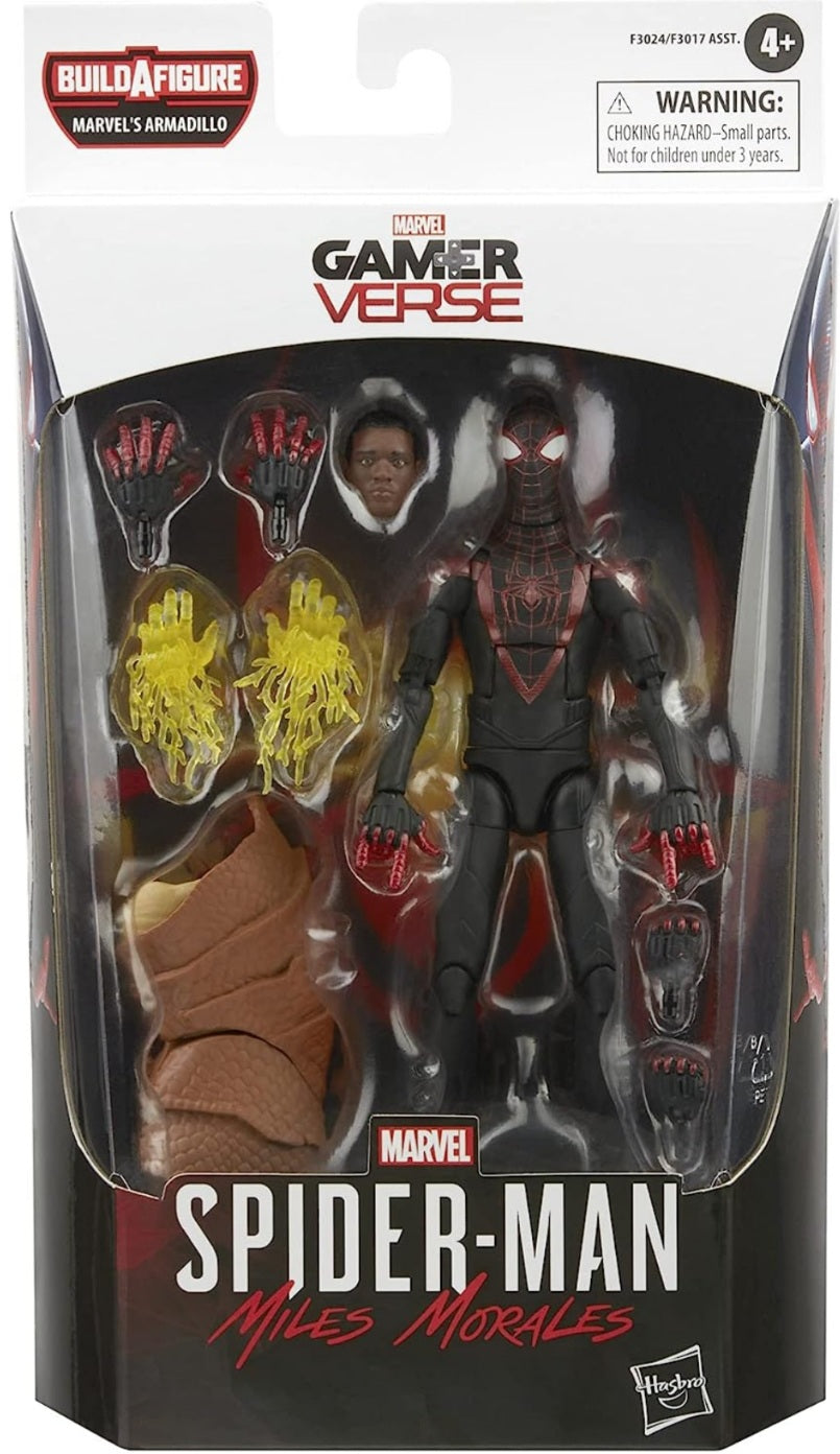 Hasbro Marvel Legends Gamerverse Armadillo Wave: SPIDER-MAN MILES MORALES 6inch