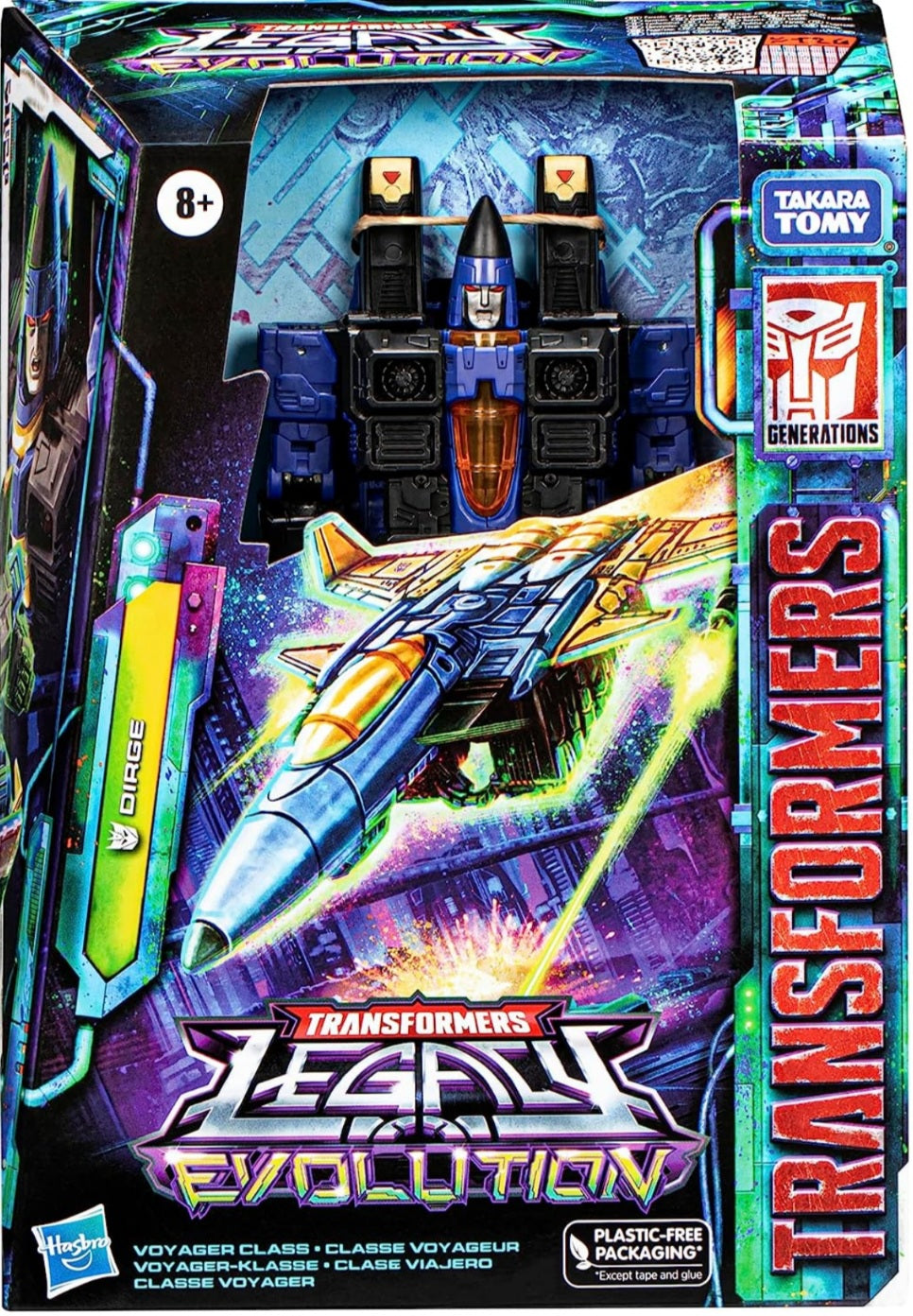 Hasbro Transformers Legacy Evolution: DIRGE 6inch Figure